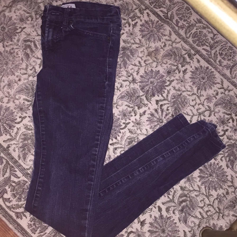 Dark blue jeans